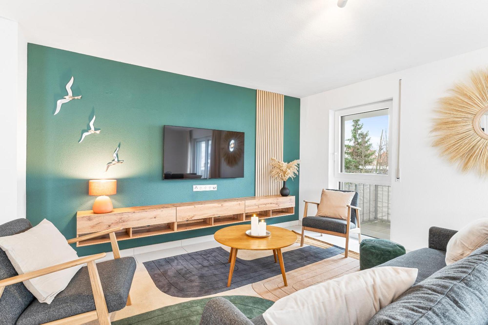 Design-Apartment - Kueche - Parken - Zentral Leinfelden-Echterdingen Exteriér fotografie