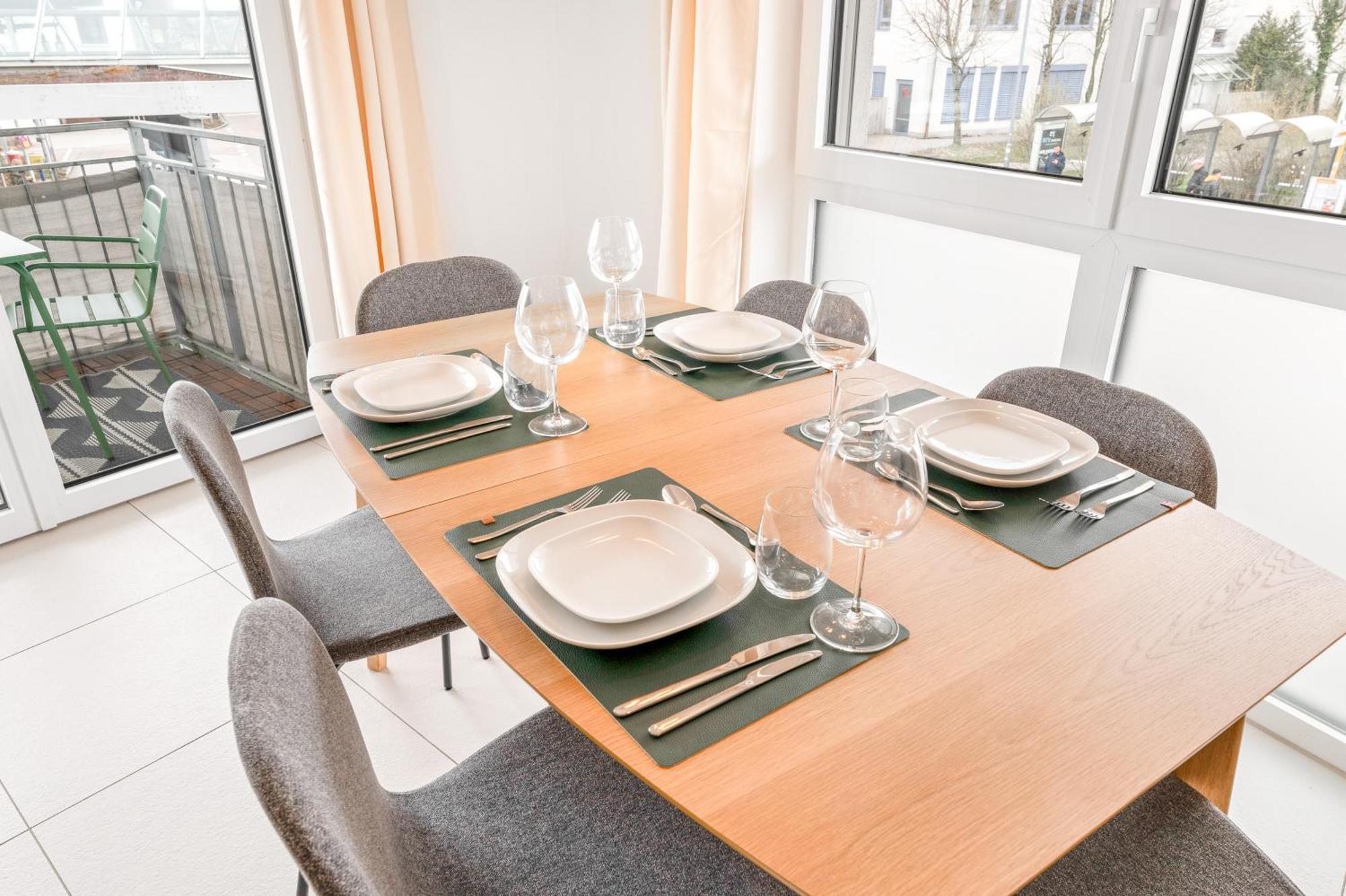 Design-Apartment - Kueche - Parken - Zentral Leinfelden-Echterdingen Exteriér fotografie